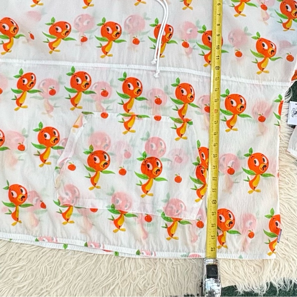Disney Orange Bird Windbreaker Pullover NEW - Picture 11 of 12